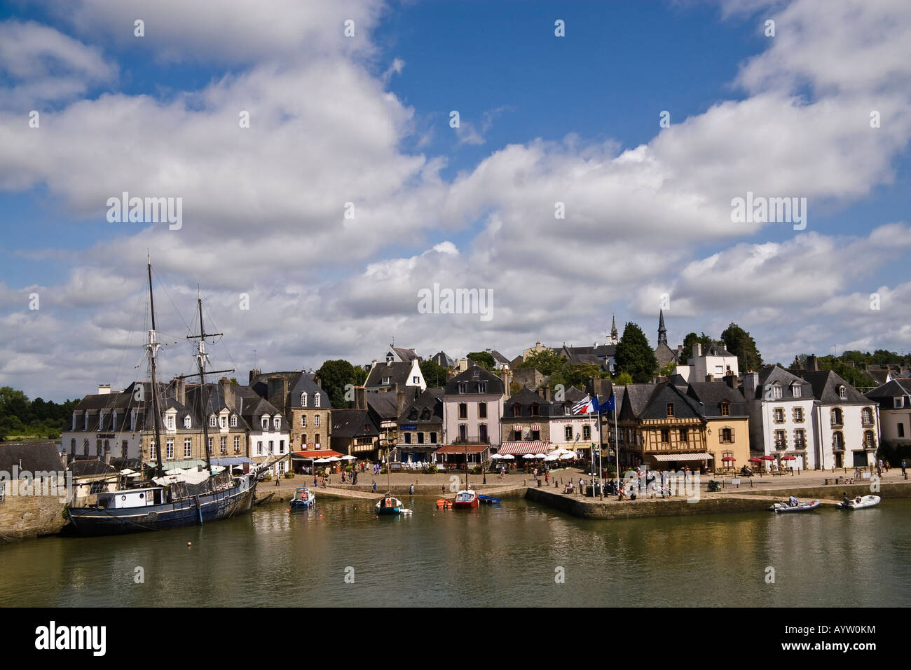 Auray, Morbihan, Brittany, France Stock Photo Alamy
