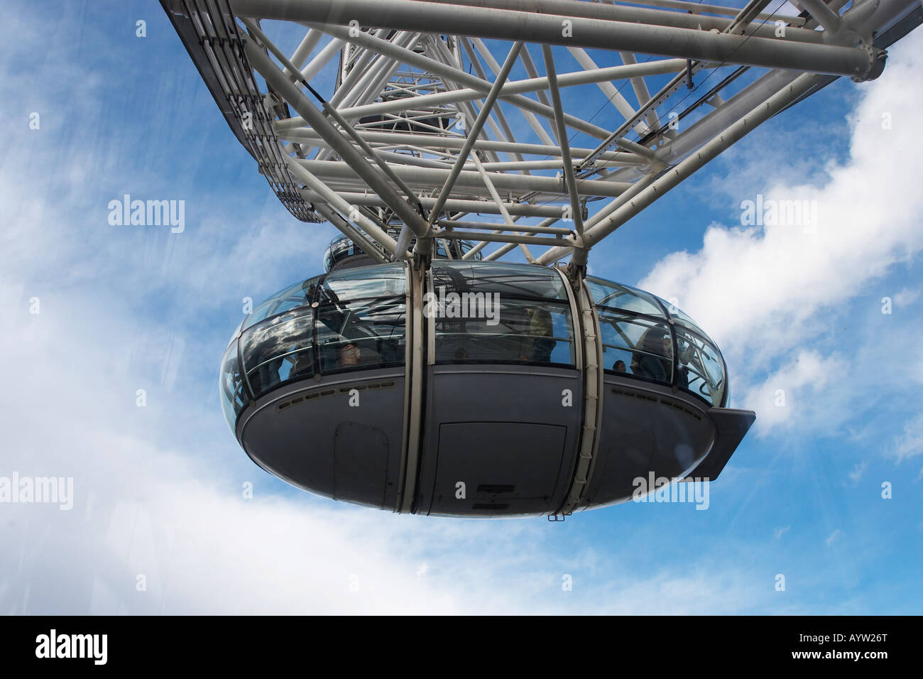 London Eye Pod Stock Photo