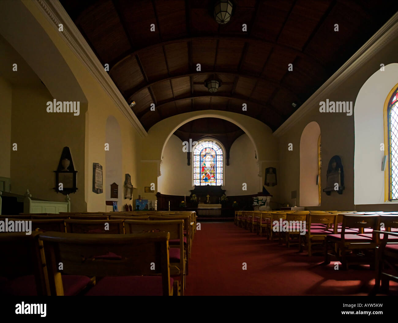 Shandon Church Interior, Cork Ireland Stock Photo Alamy
