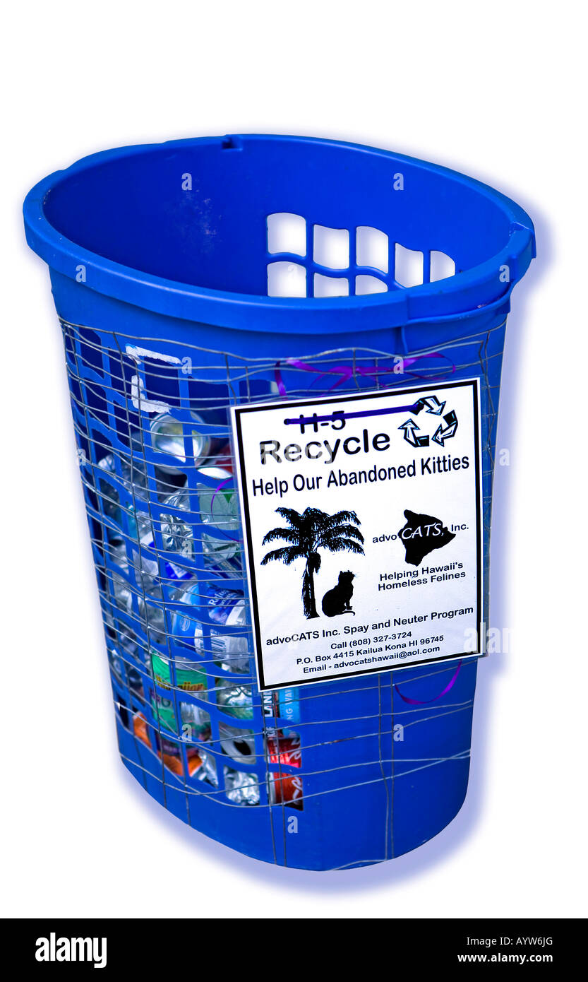 Soda cans recycle bin hires stock photography and images Alamy
