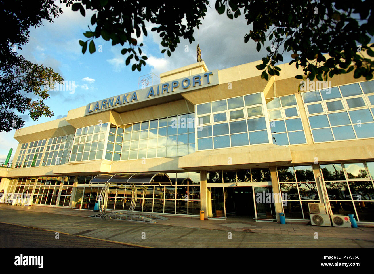 Larnaca International Airport in Cyprus Stock Photo Alamy