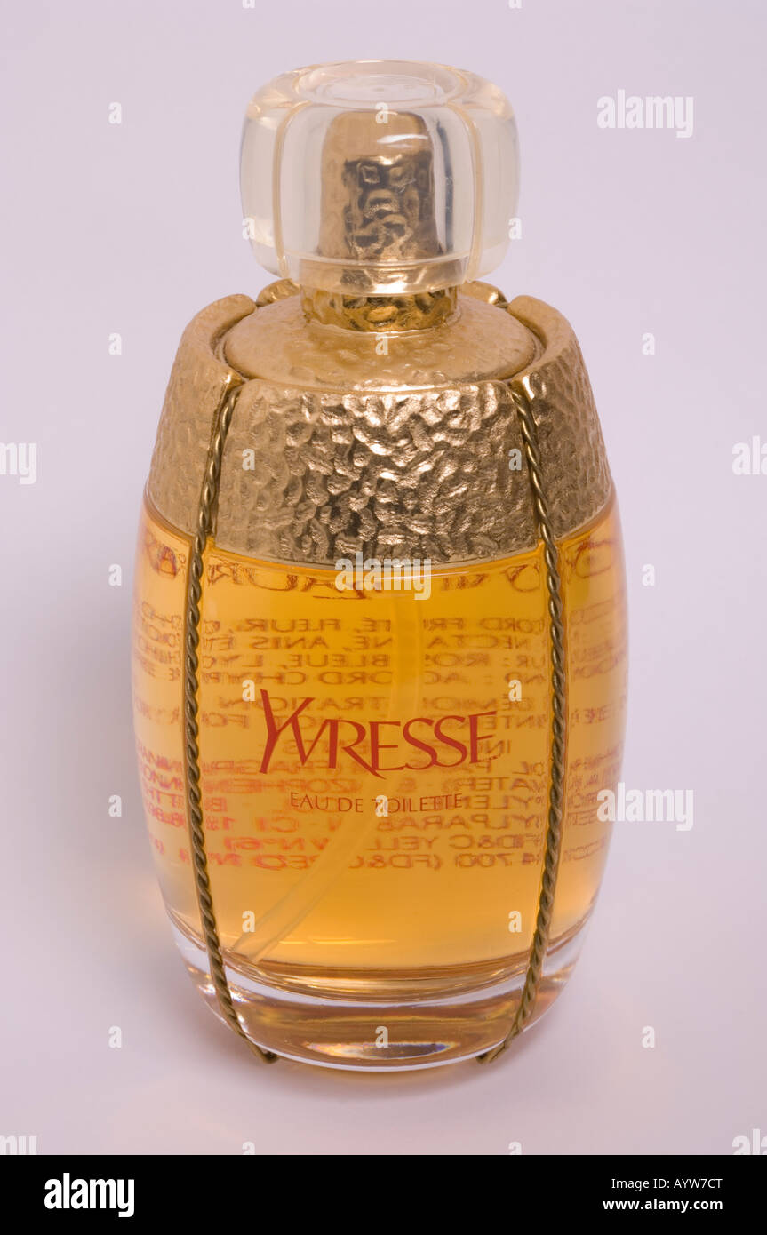 Yves saint laurent designer eau de toilette nice smelling yvresse Expensive  Perfume Stock Photo - Alamy