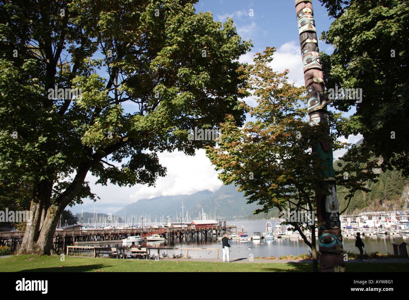 Horseshoe Bay Vancouver BC Stock Photo Alamy