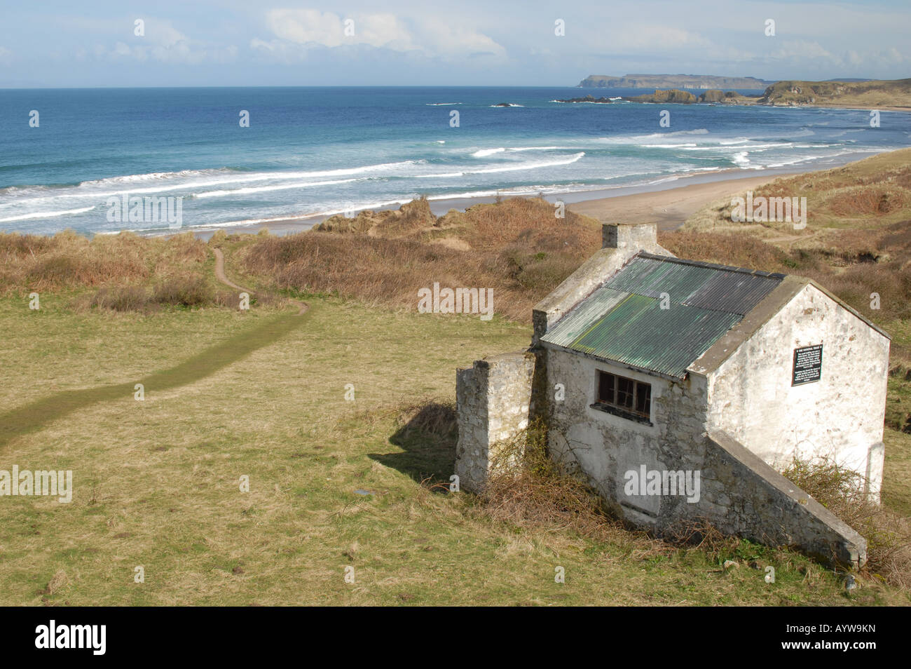 White Park Bay Stock Photo Alamy