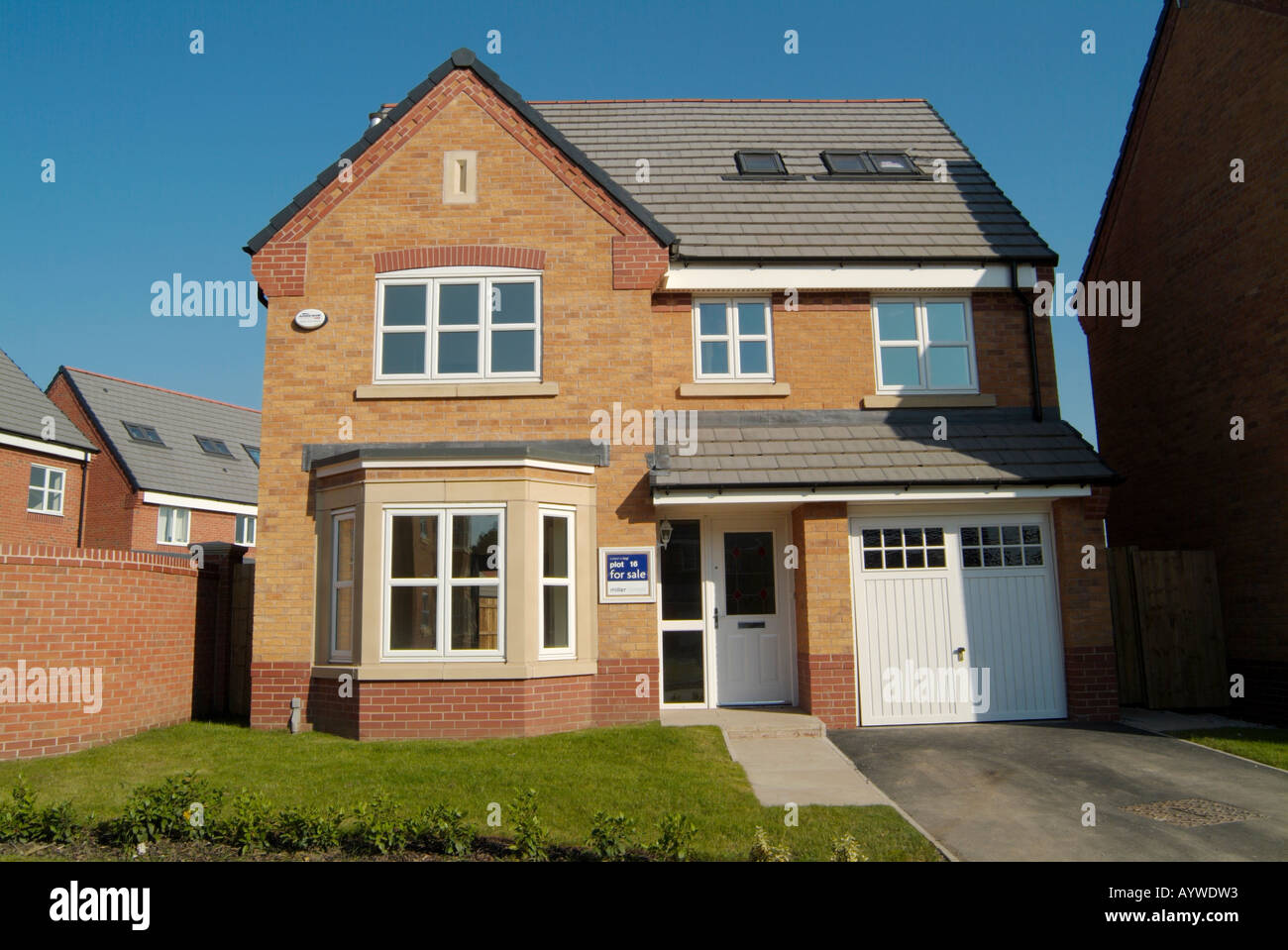 Chapelford Urban Village in Warrington Stock Photo Alamy
