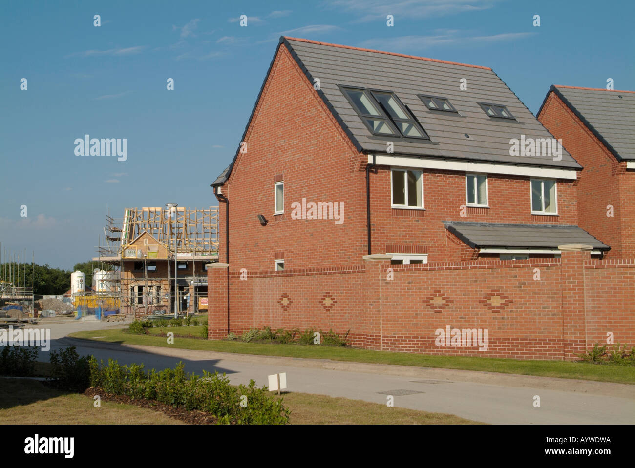 Chapelford Urban Village in Warrington Stock Photo Alamy