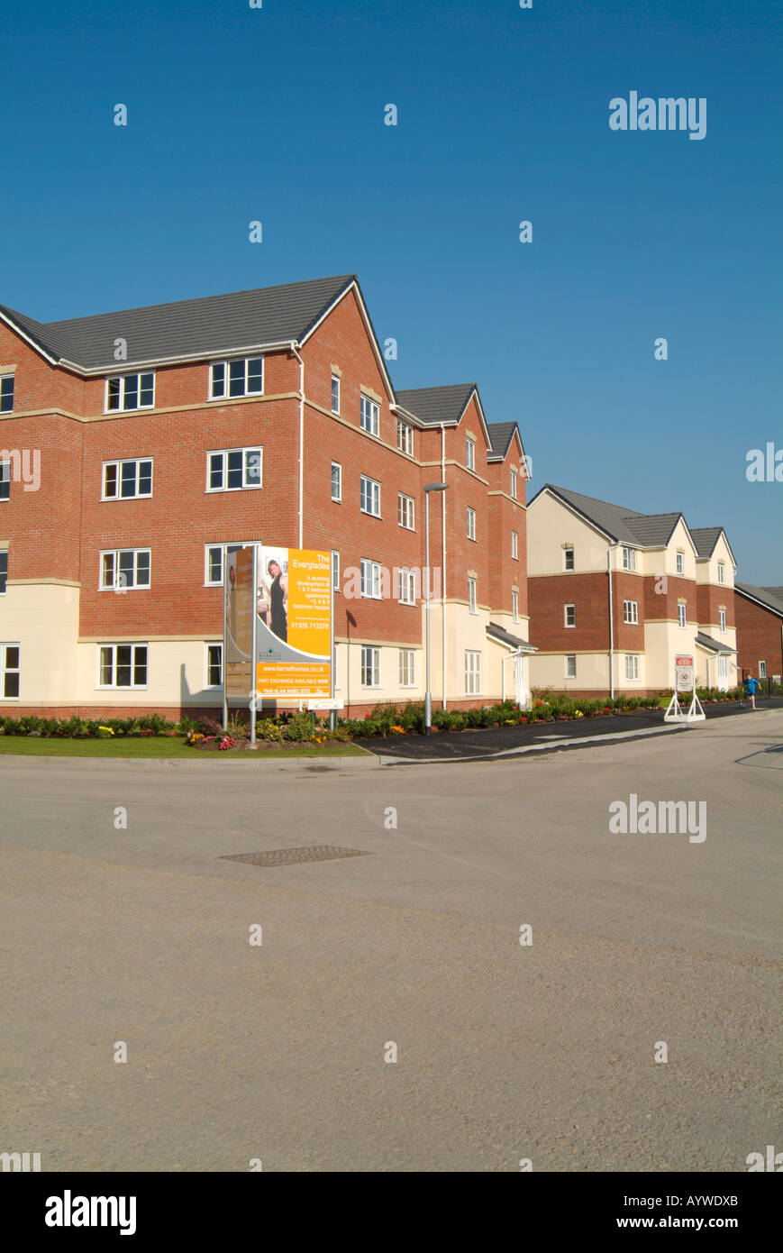 Chapelford Urban Village in Warrington Stock Photo Alamy