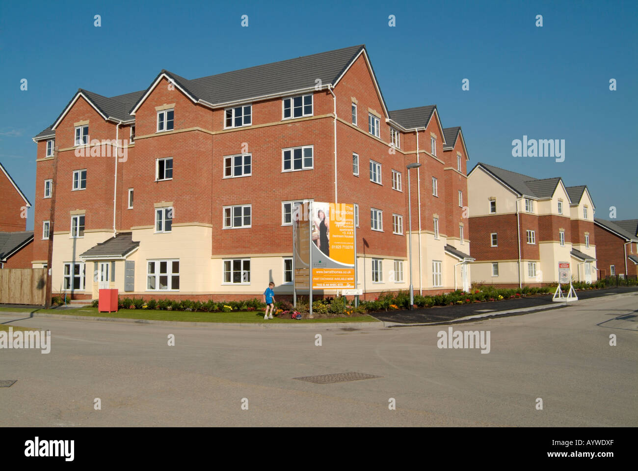 Chapelford Urban Village in Warrington Stock Photo Alamy