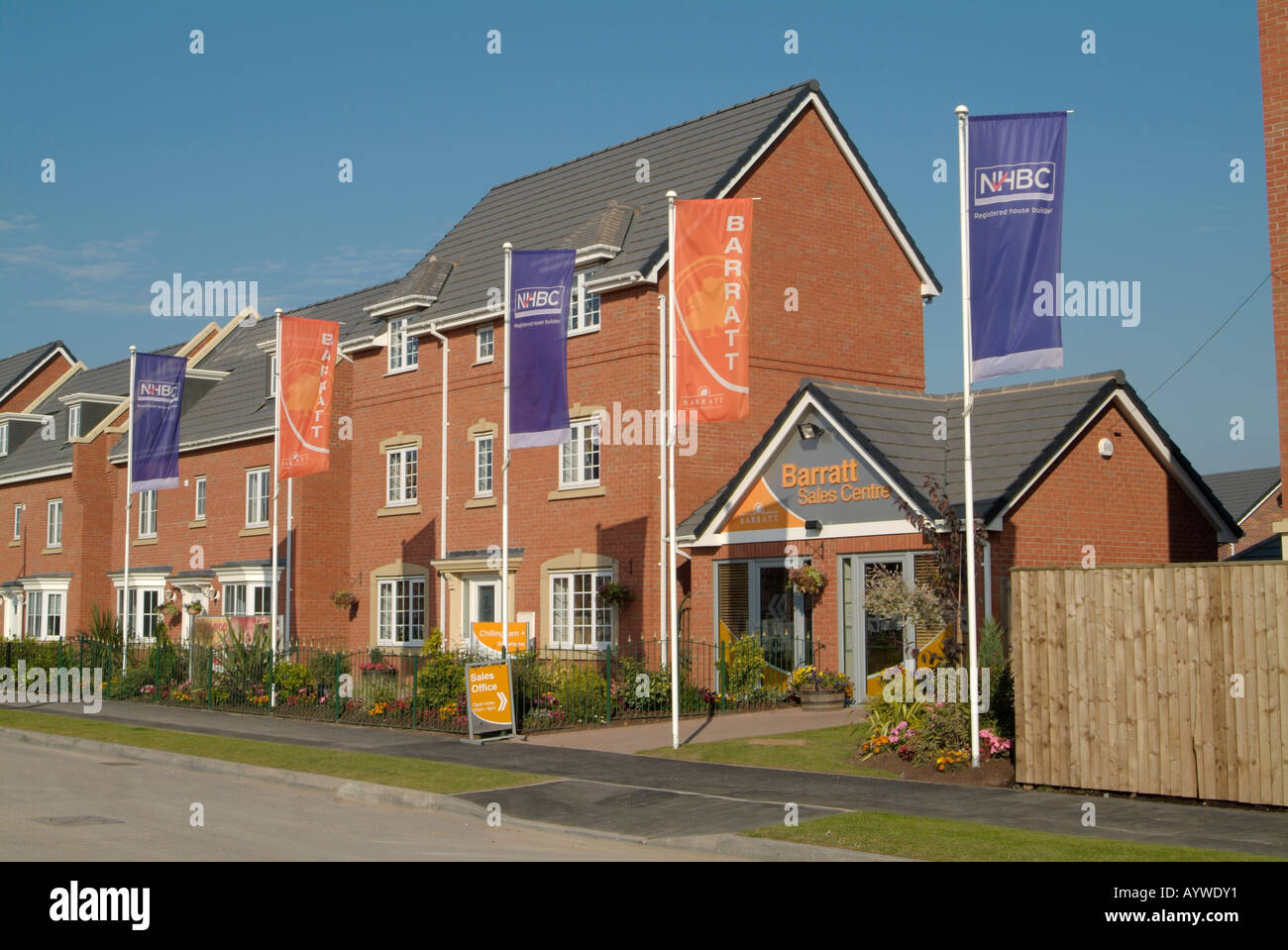 Chapelford Urban Village in Warrington Stock Photo Alamy