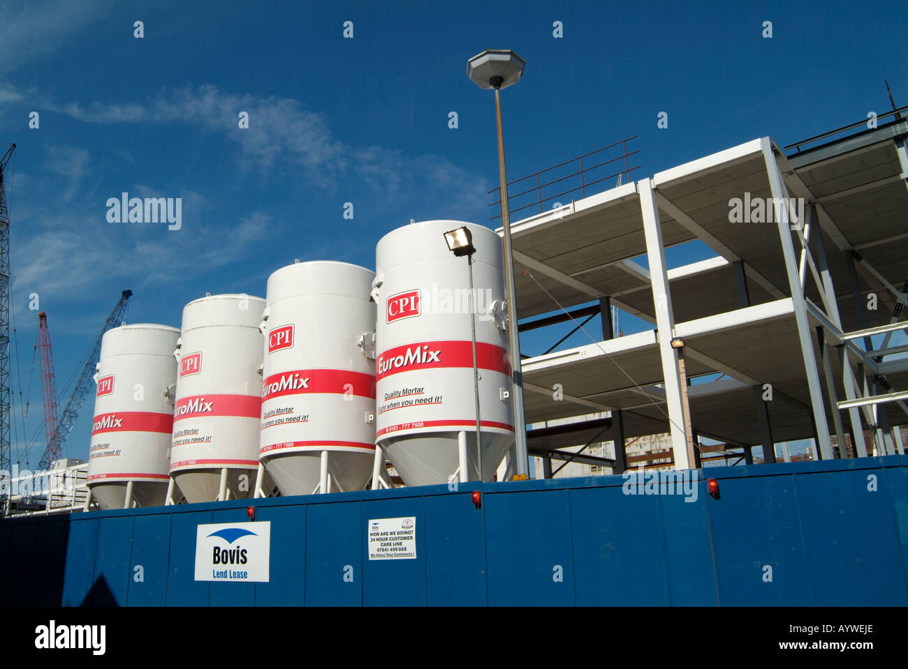 Construction of the New shopping centre extension to Golden Square