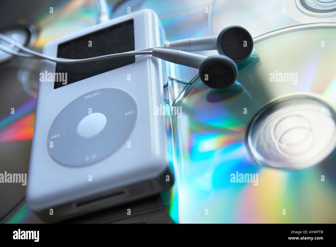 Music cds ipod hi-res stock photography and images - Alamy
