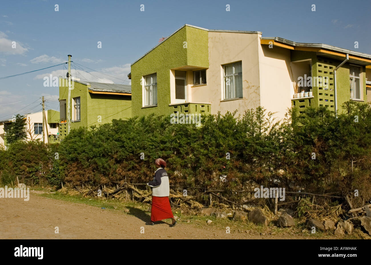Newlybuilt housing, Addis Abeba, Ethiopia Stock Photo Alamy
