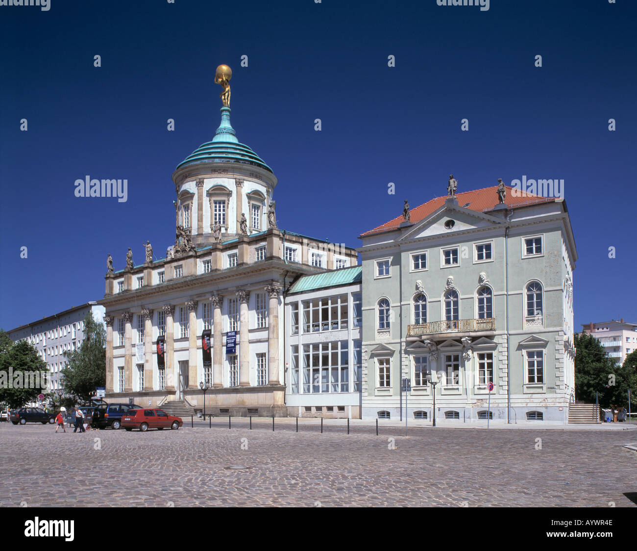 Altes Rathaus Kulturhaus Klassizismus Knobelsdorff Haus Potsdam Havel Brandenburg Stock Photo Alamy