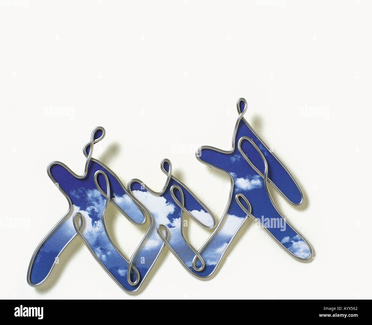 Wire Craft Vector Illustration Object Solid Craft Wire Craft Stock Photo - Alamy