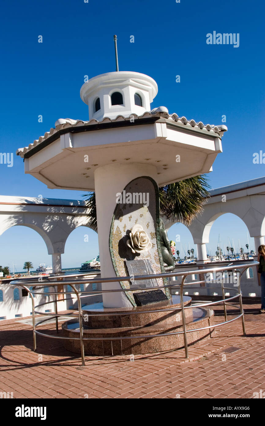 Memorial To The Tejano Singer Selena Just South Of Peoples Street On ...