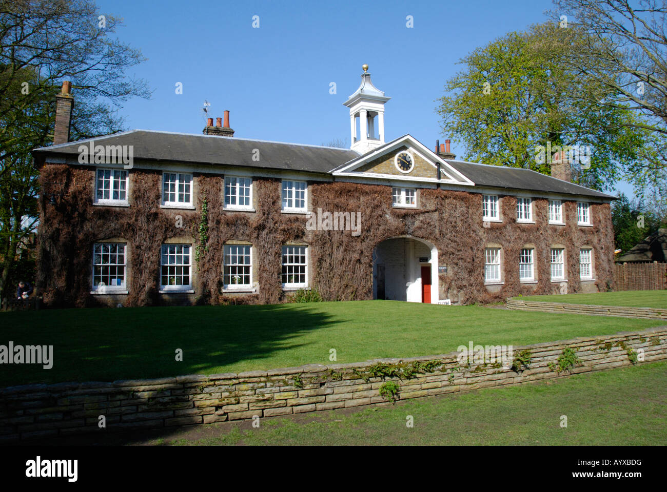 The Coach House Marble Hill Park Twickenham London Stock Photo