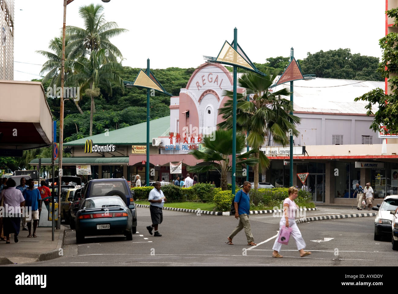 fiji suva regal theatre Stock Photo