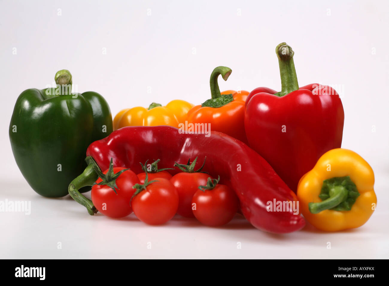 Fruit and Peppers Stock Photo Alamy