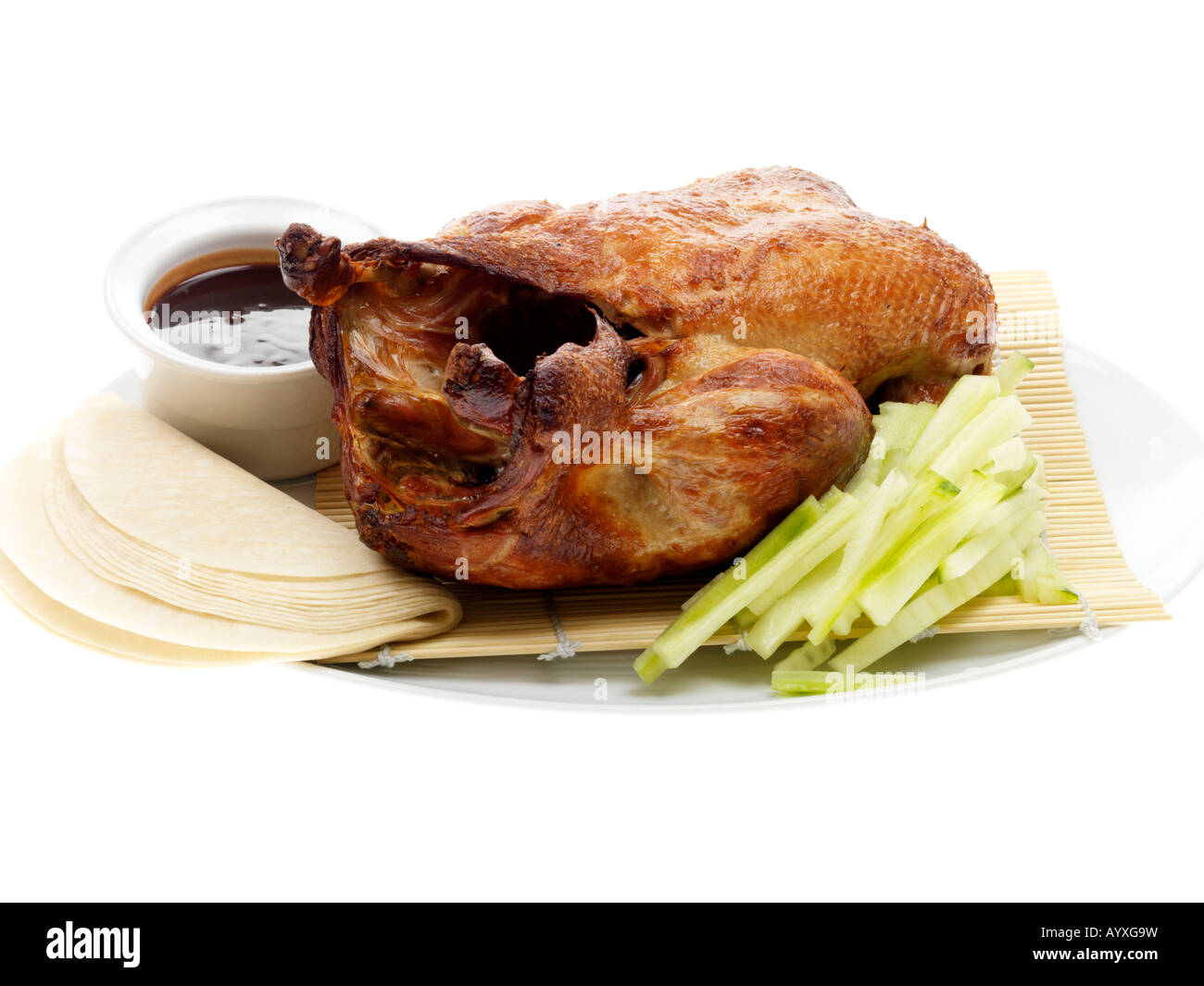 Crispy Aromatic Duck Stock Photo Alamy