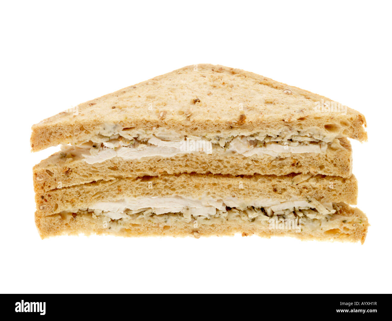 Roast Chicken And Stuffing Sandwich Stock Photo Alamy