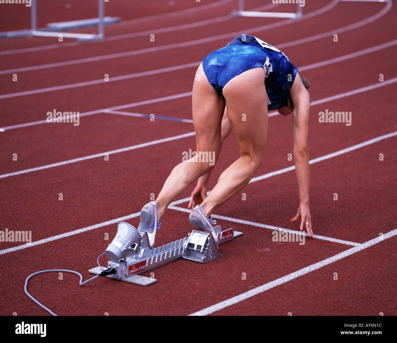 sports, athletics, race, run, running, women, starting runner, starting ...