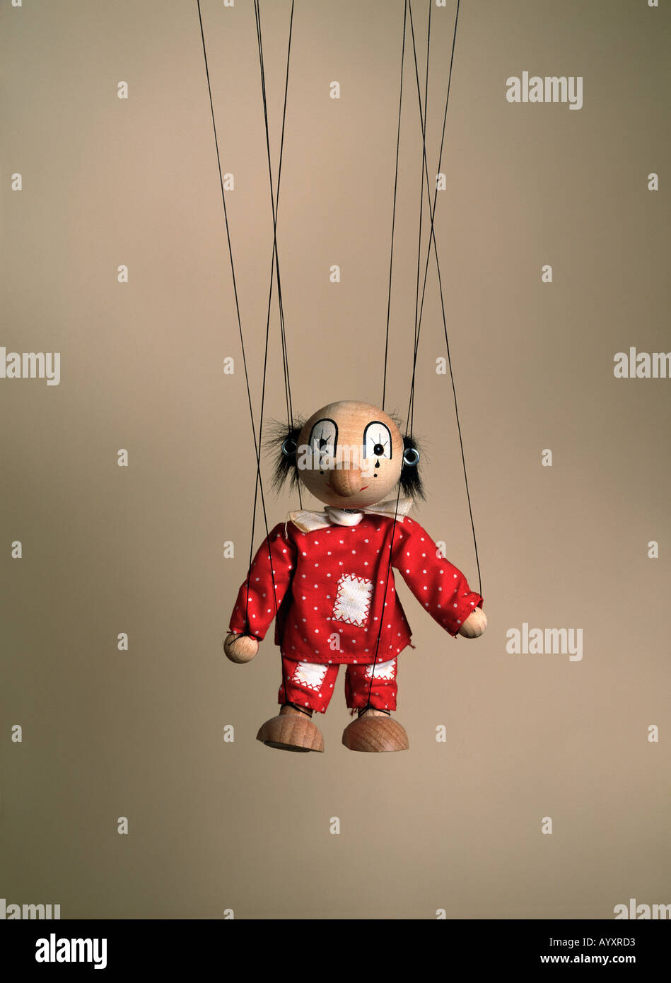 puppet, clown Stock Photo Alamy