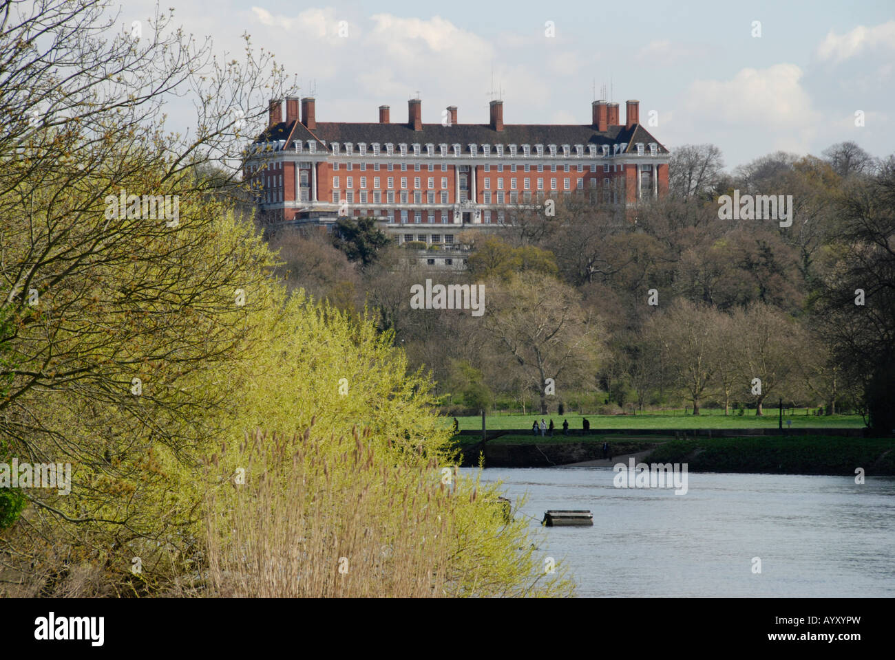 Royal Star and Garter Home and River Thames Richmond London Stock Photo
