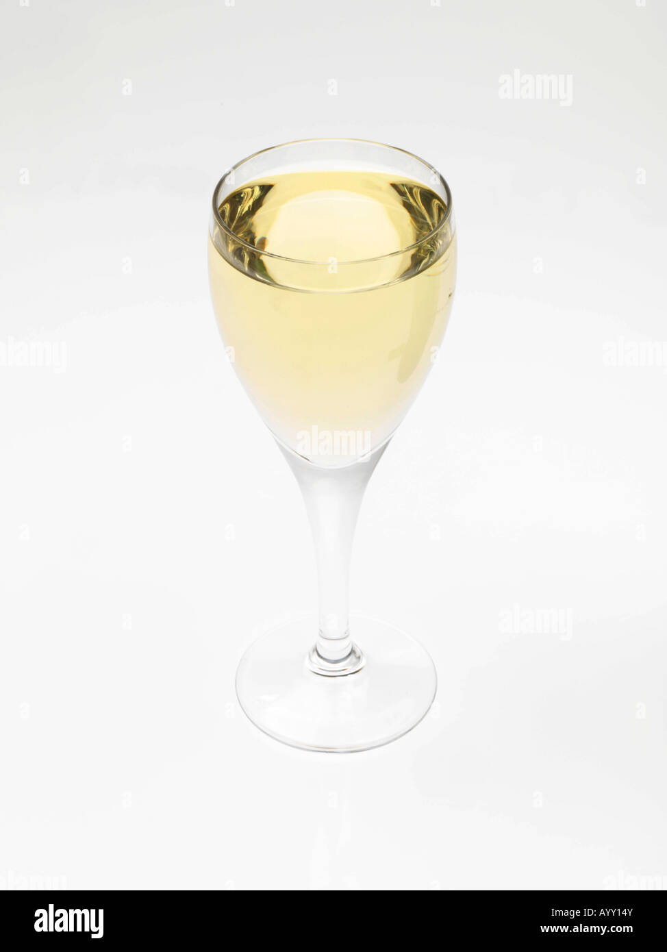 Glass of Pinot Grigio Stock Photo Alamy