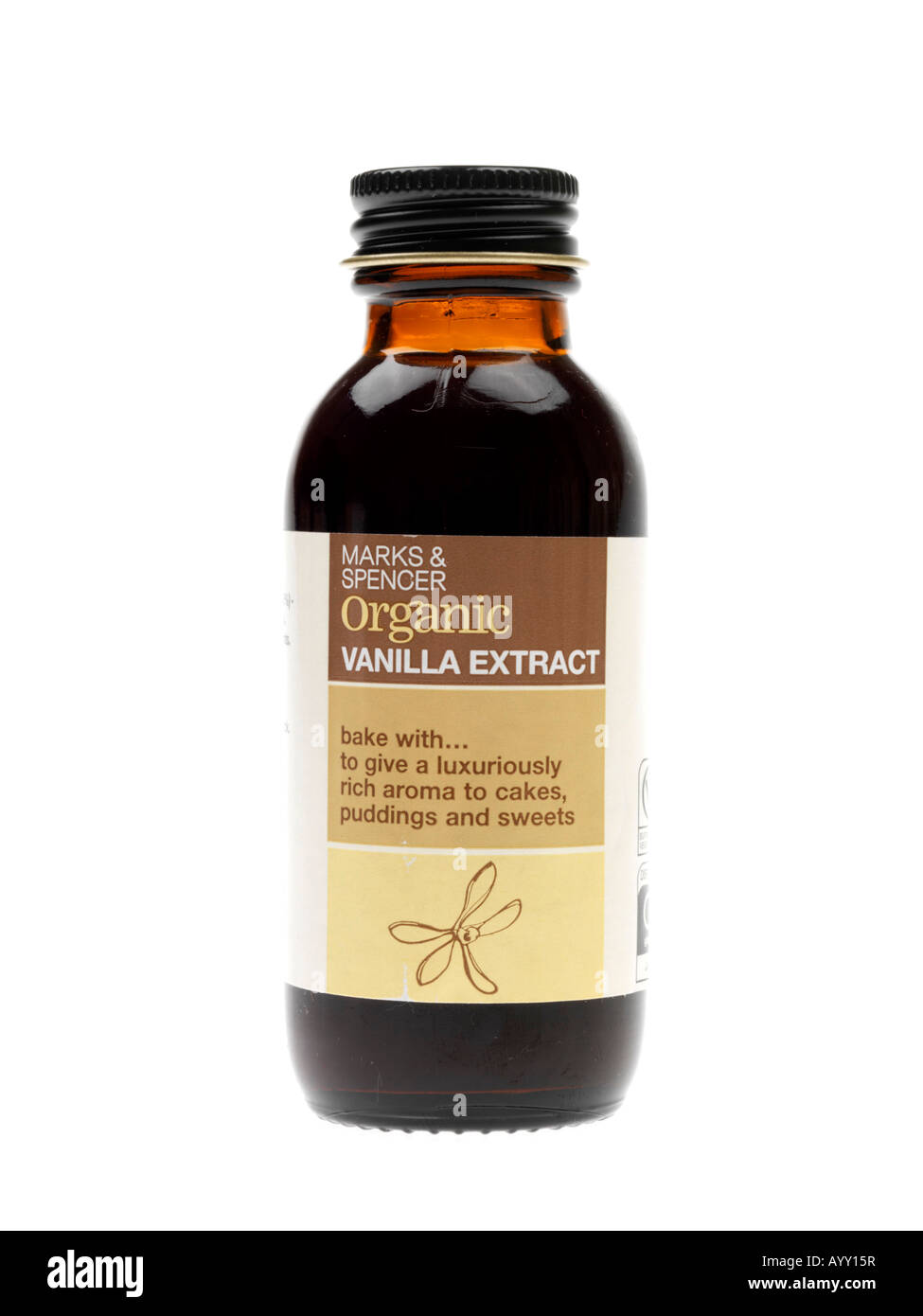 Vanilla extract bottle hi-res stock photography and images - Alamy