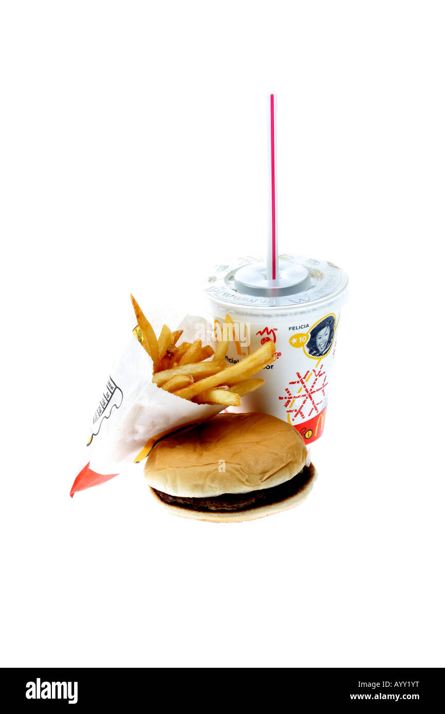 Mcdonalds happy meal Cut Out Stock Images & Pictures - Alamy