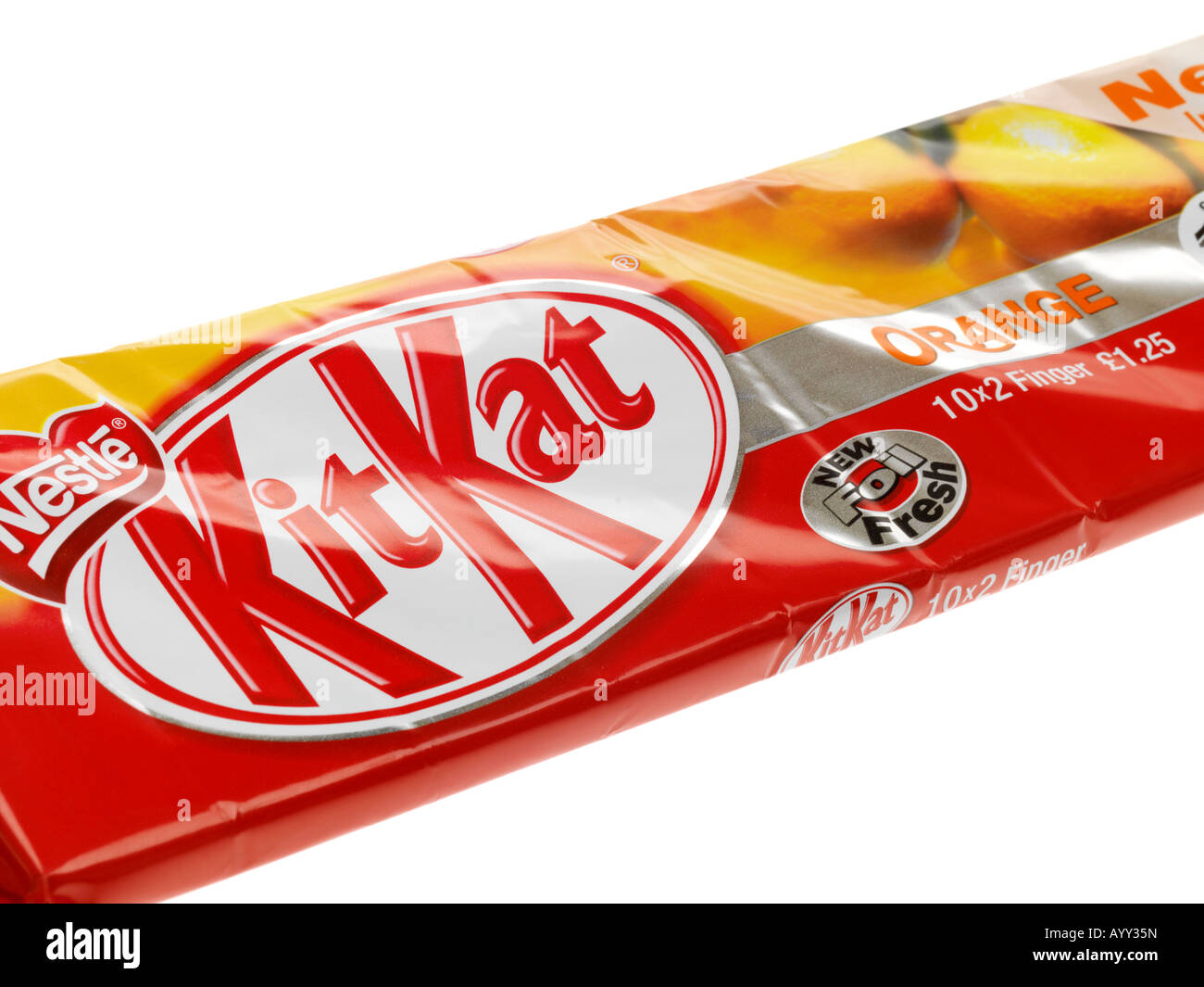 Orange kitkat kit kat kitkats chocolate bar food snack pack hires