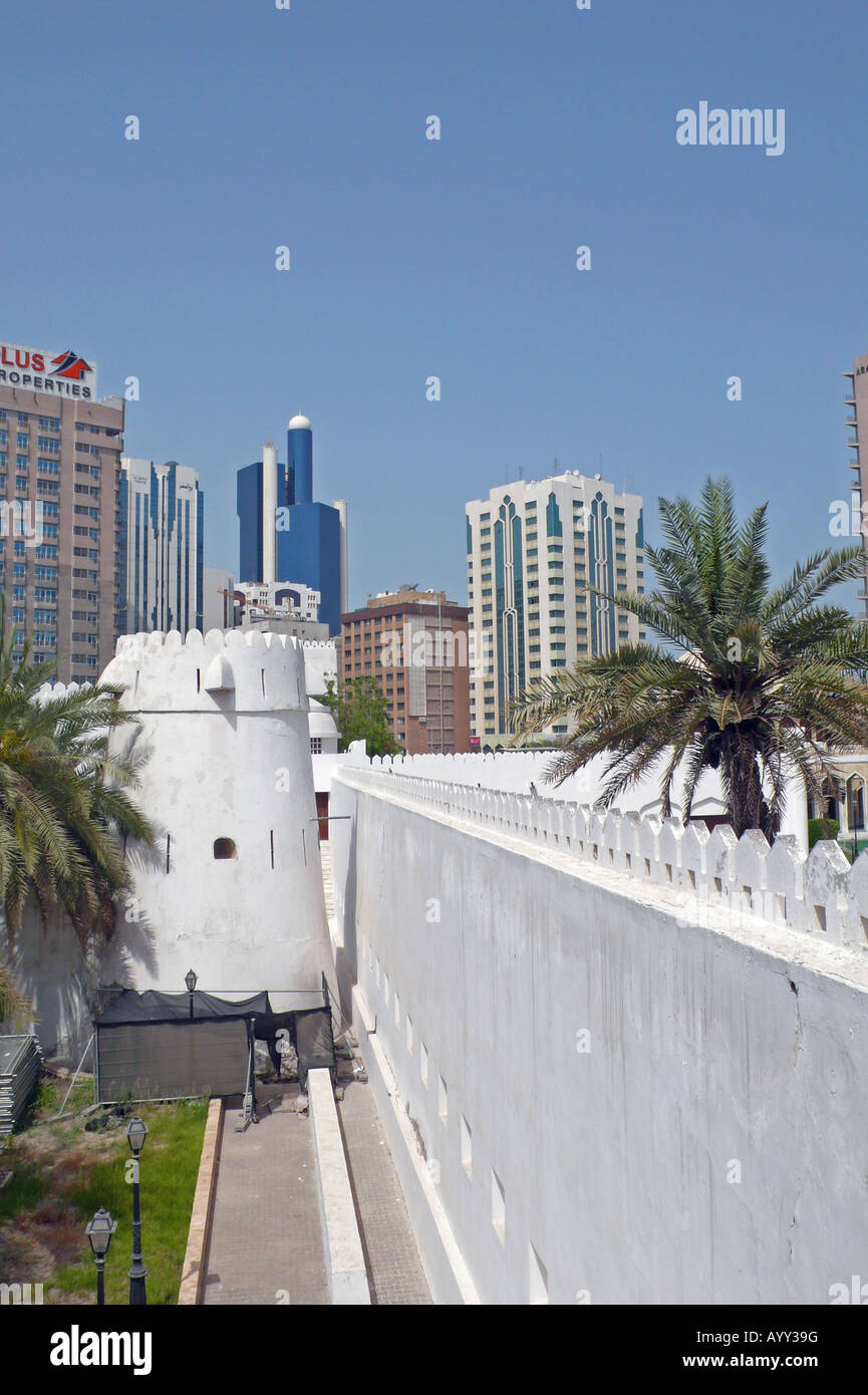 Qasr al Hosn fortress in Abu Dhabi, capital of the United Arab Emirates