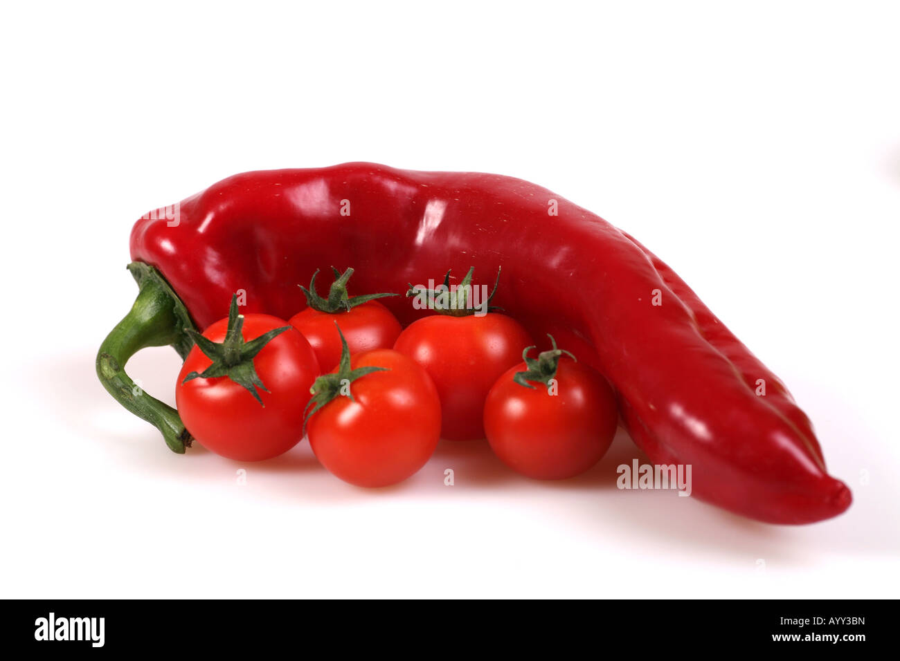 Fruit and Peppers Stock Photo Alamy