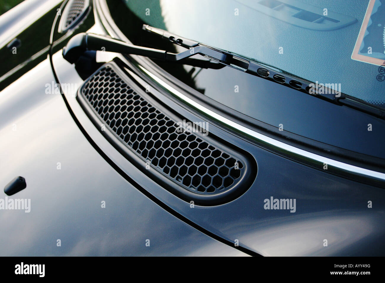 Detail of the of mini cooper Stock Photo Alamy