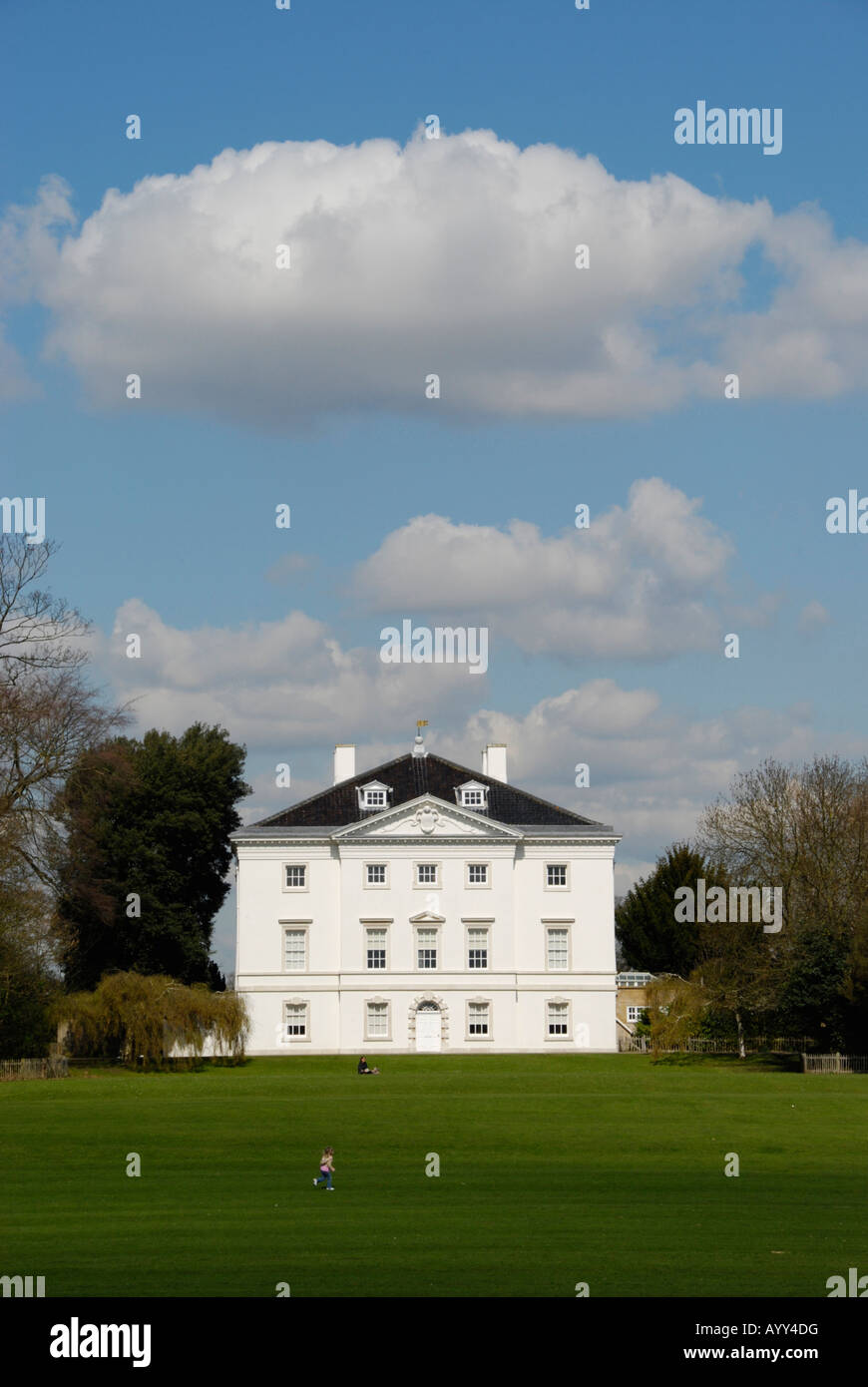 Marble Hill House from the South Twickenham London Stock Photo Alamy