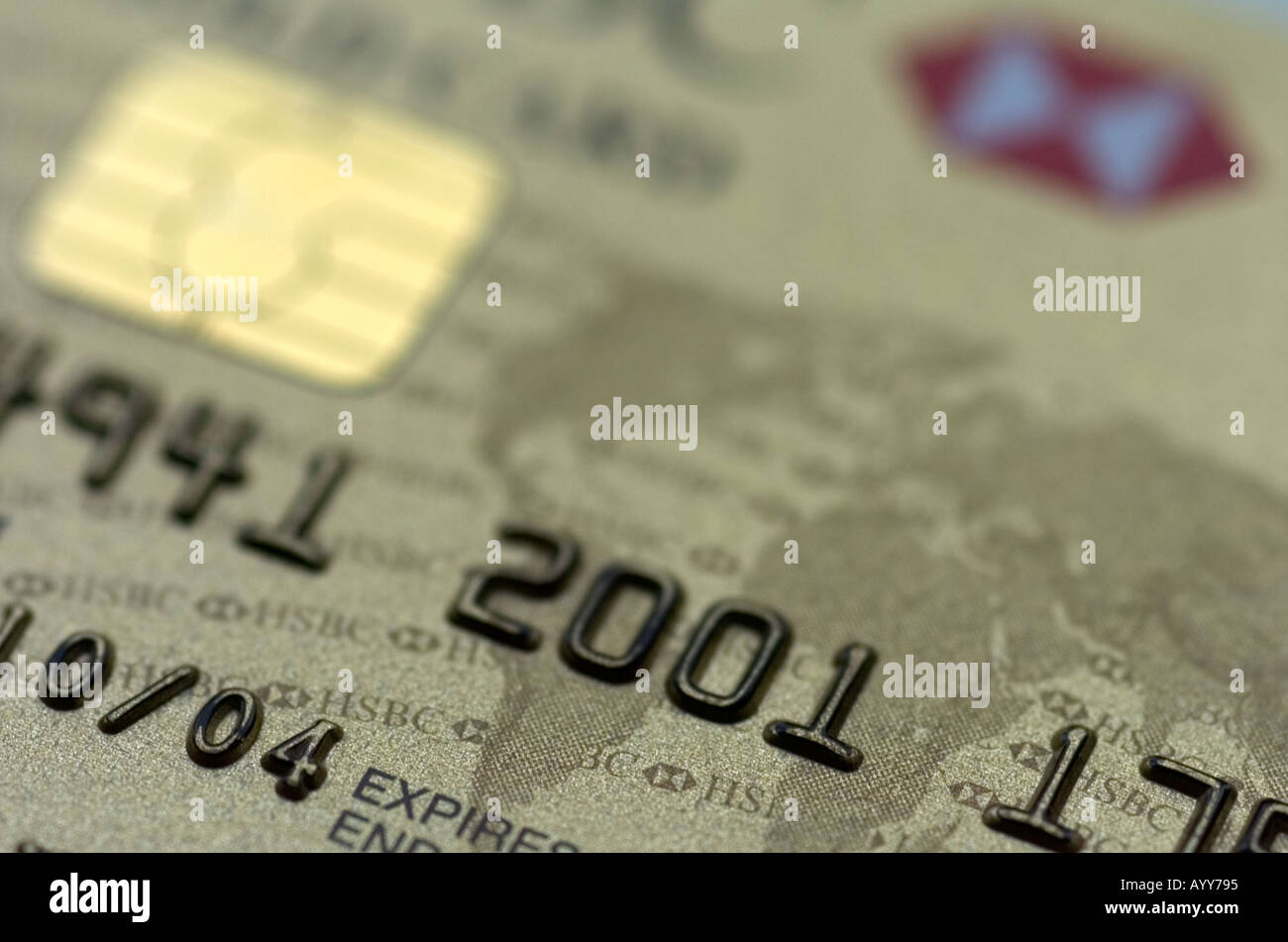 Chip and pin credit card Stock Photo Alamy