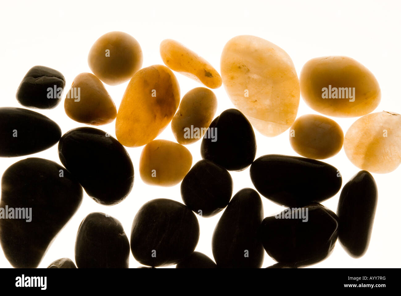 black and white stones Stock Photo Alamy