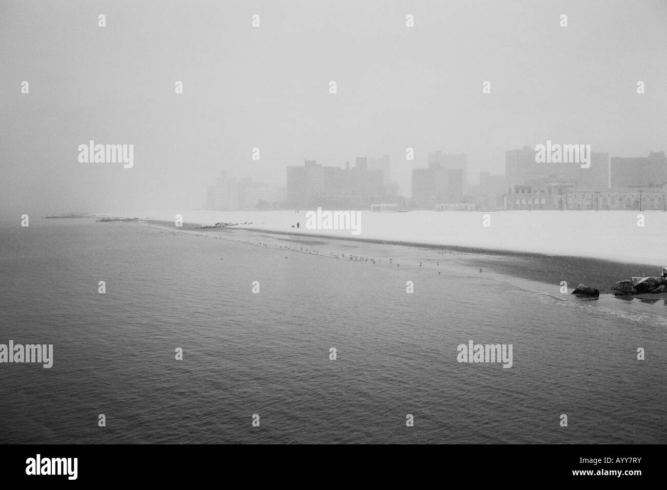 New york coney island february hi-res stock photography and images - Alamy