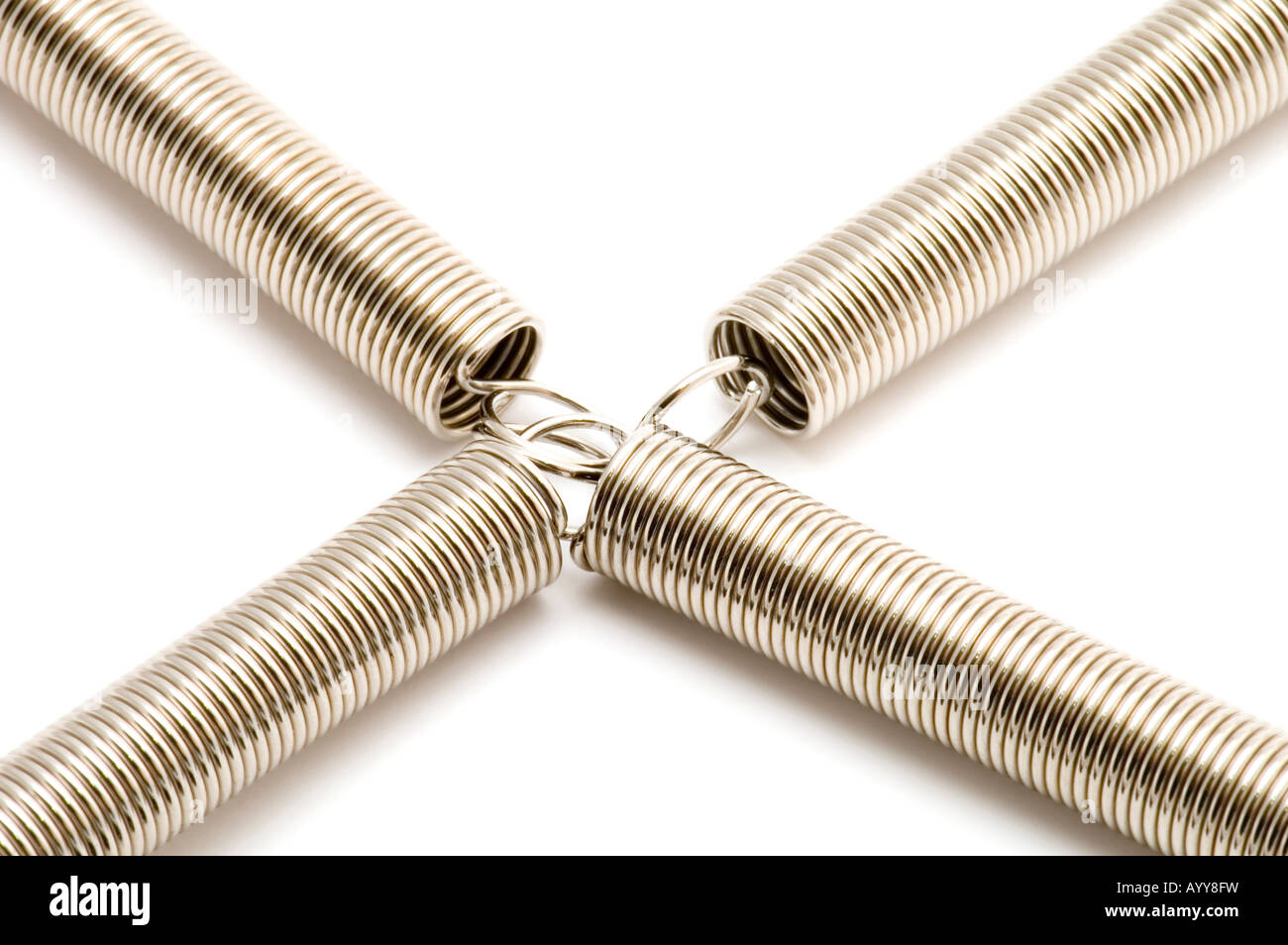 object on white spring close up Stock Photo - Alamy