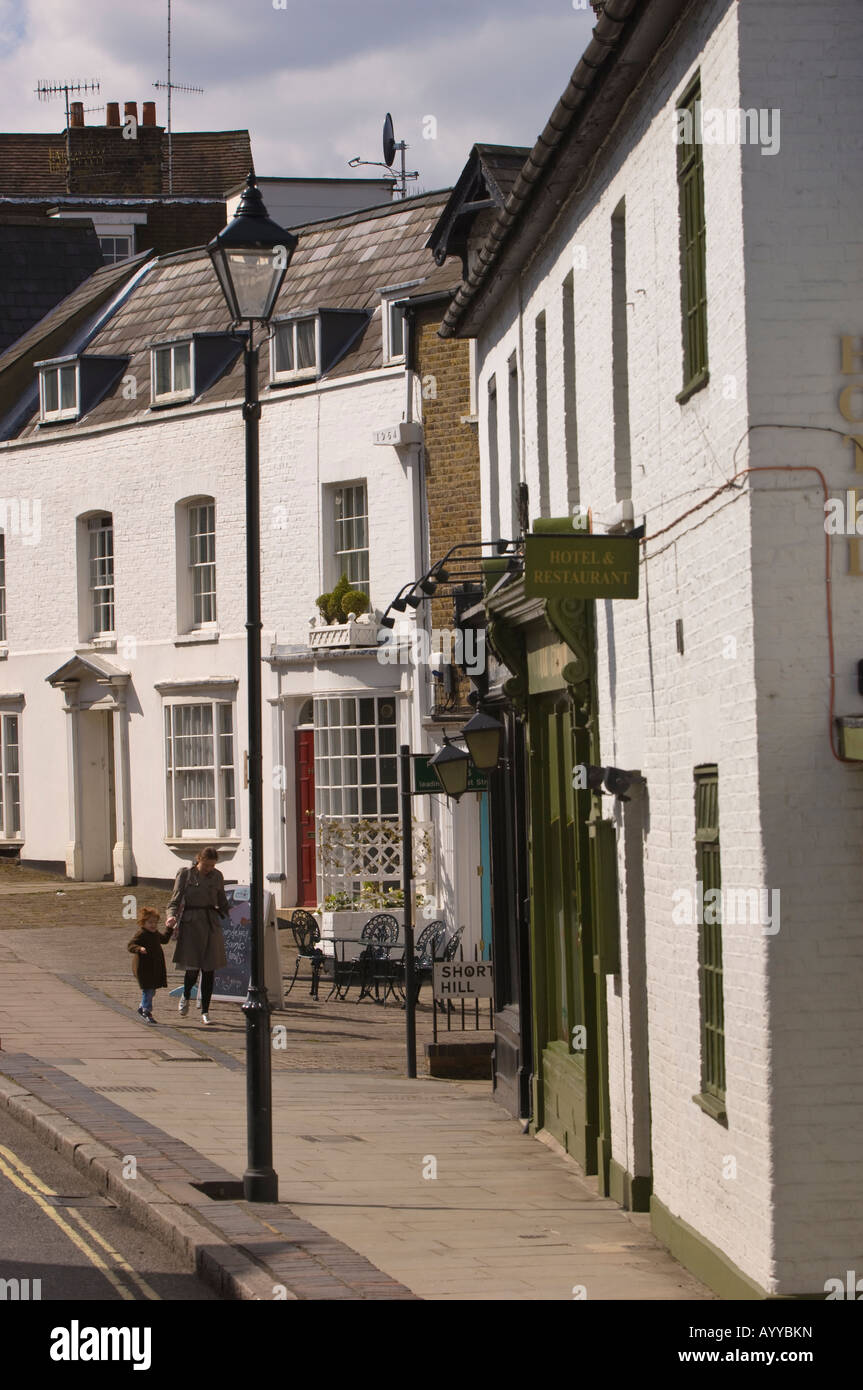 Architecture along High Street by Harrow School Harrow on the Hill