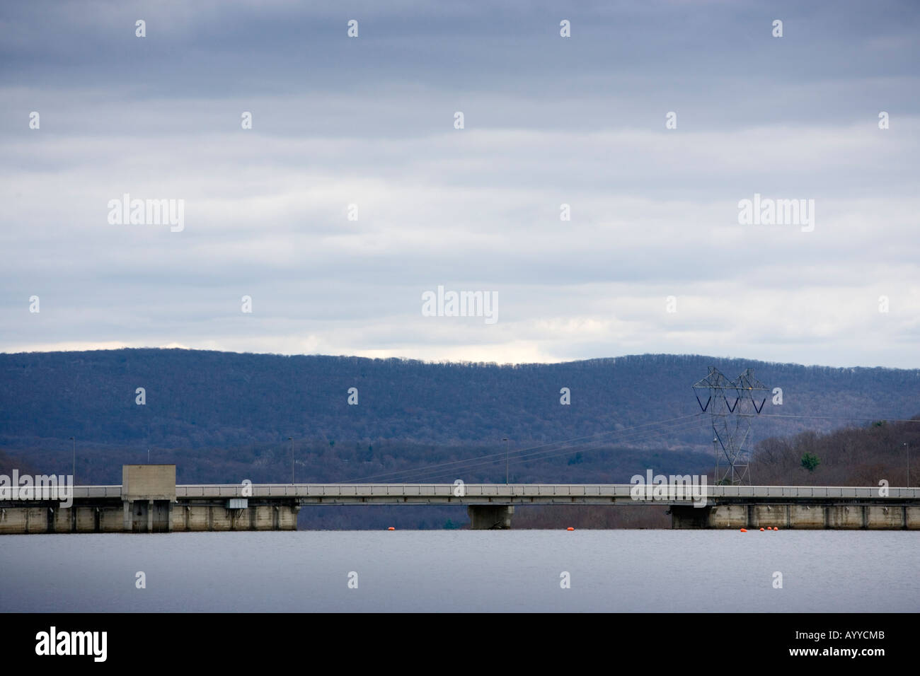 Bridge across a body of water Stock Photo - Alamy