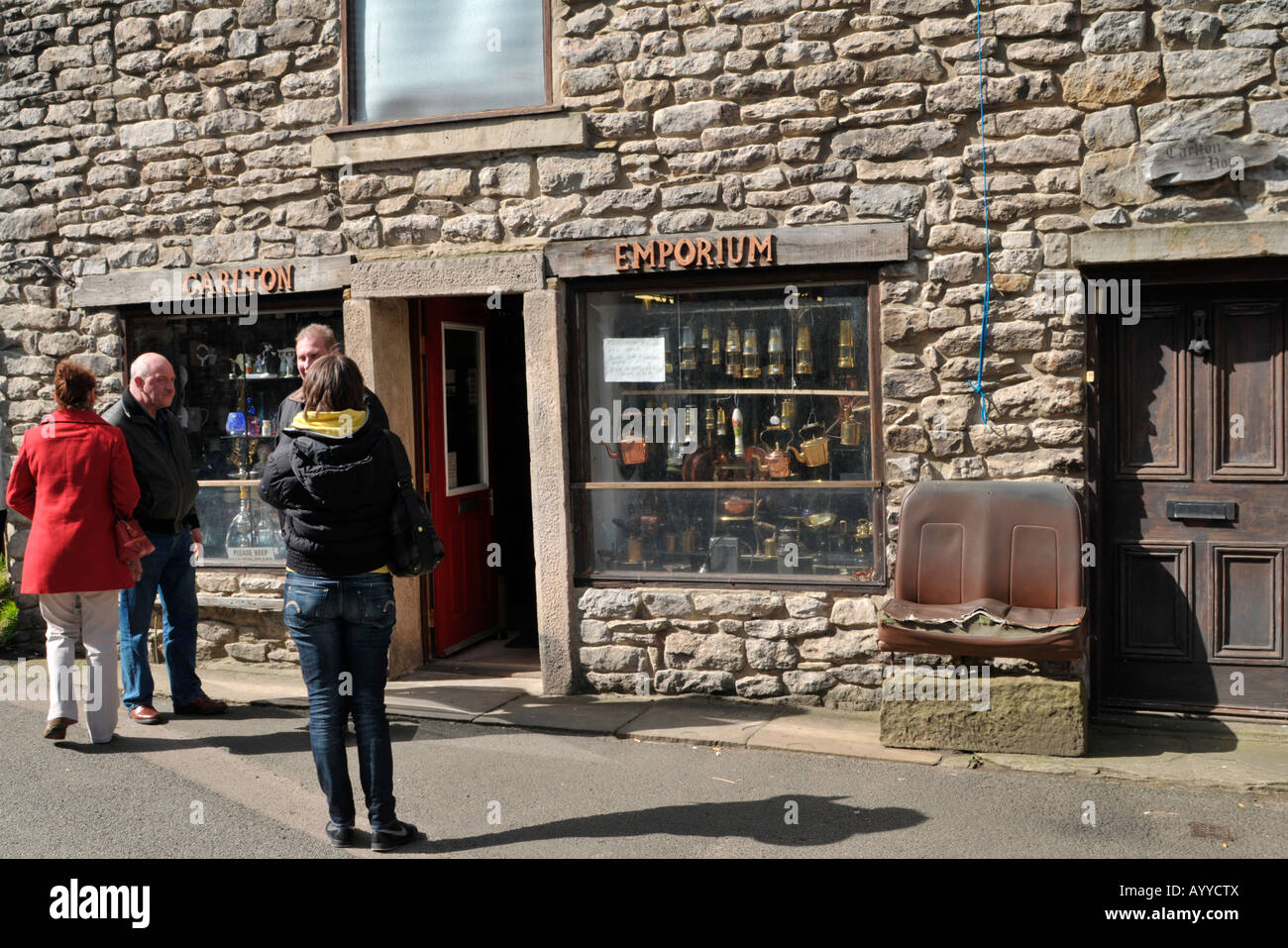 Carlton Emporium in Castleton village Peak District National Park