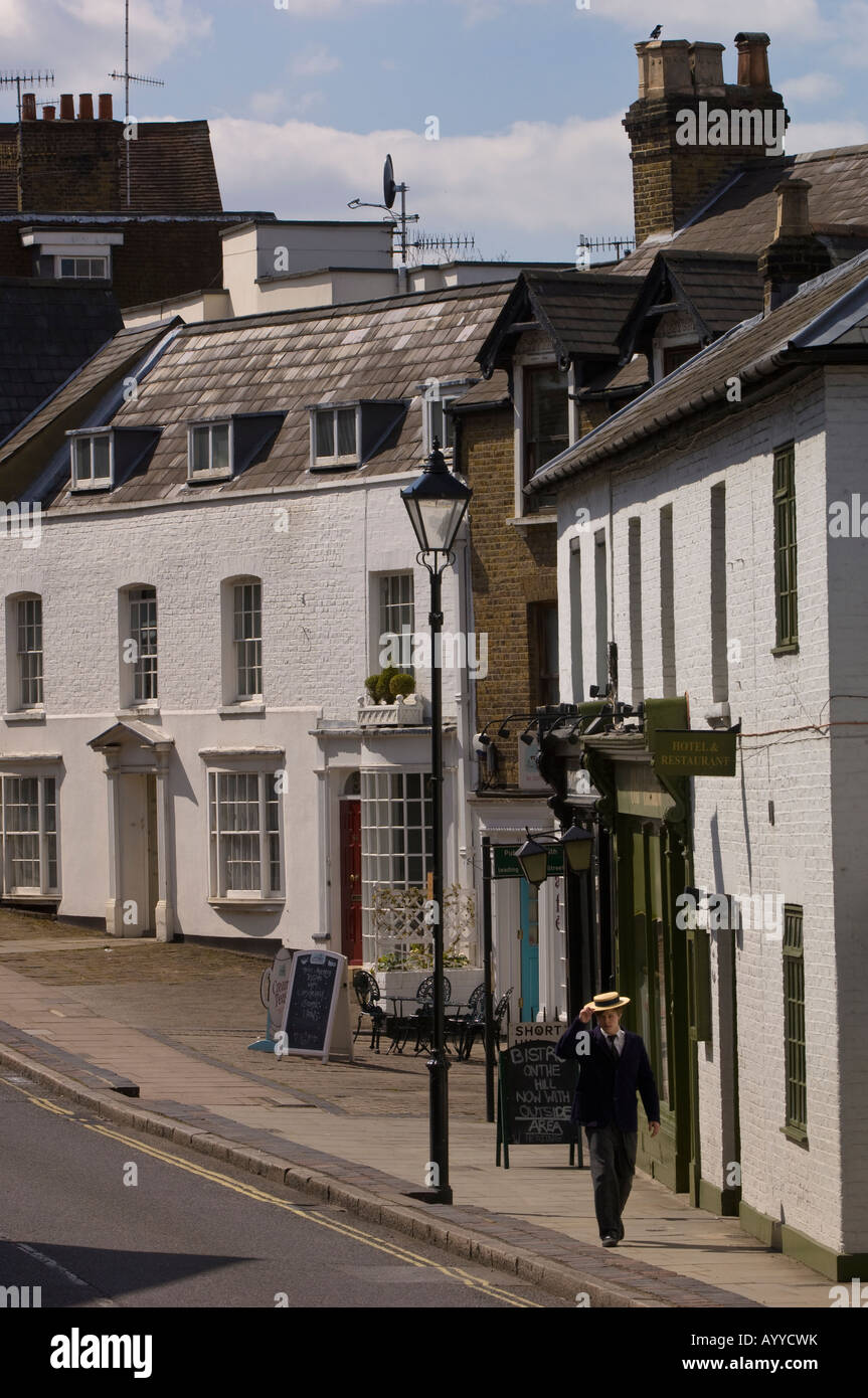 Architecture along High Street by Harrow School Harrow on the Hill