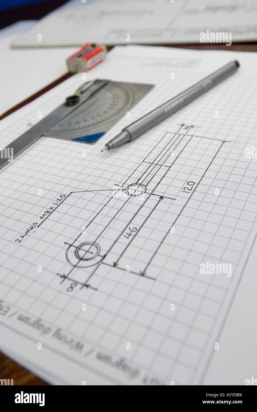 Technical pen hi-res stock photography and images - Alamy