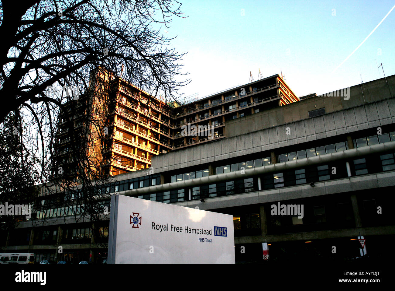 Royal Free Hospital Hampstead London Stock Photo