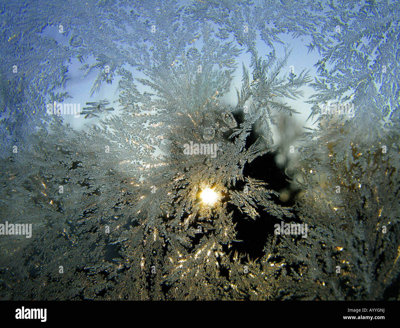 Frost on the window hi-res stock photography and images - Alamy