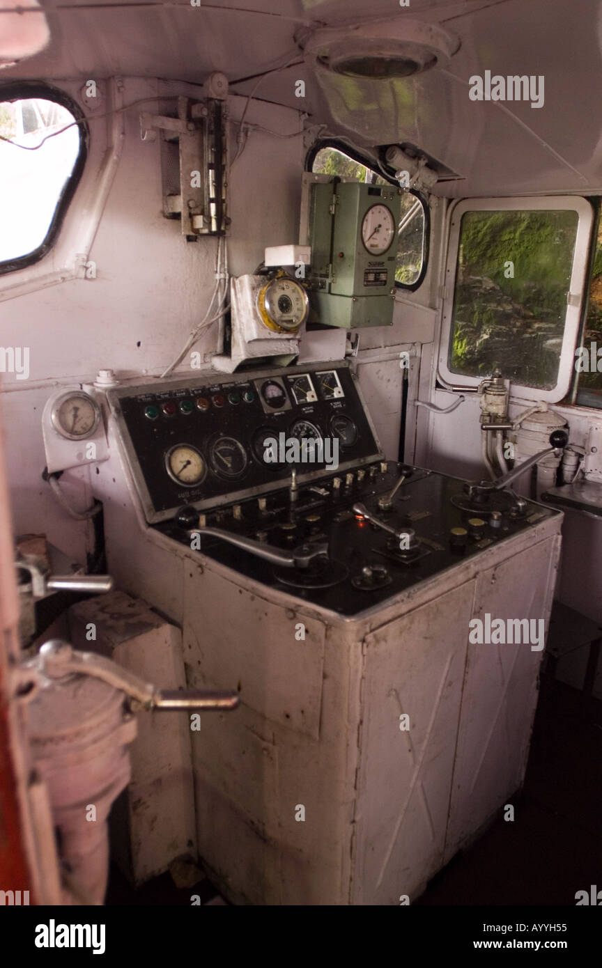 Interior Of Locomotive Famous Shimla Kalka Toy Train Himachal