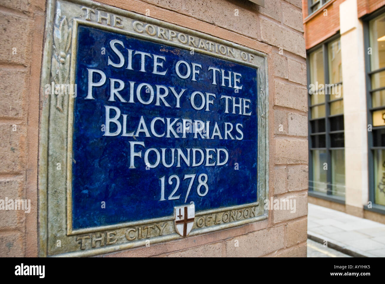 Site priory black friars founded hires stock photography and images