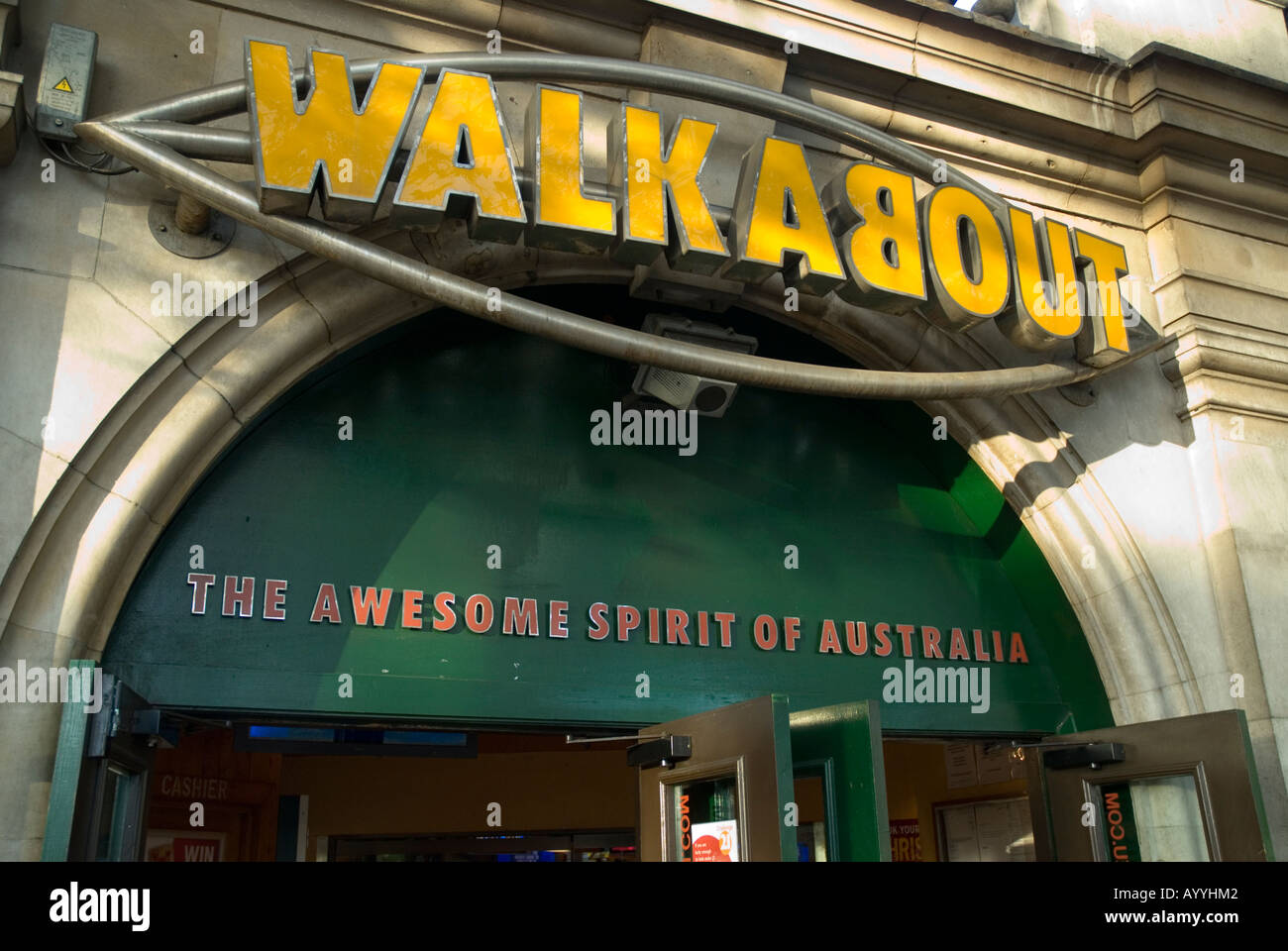 Walkabout Australian Bar in London England Stock Photo