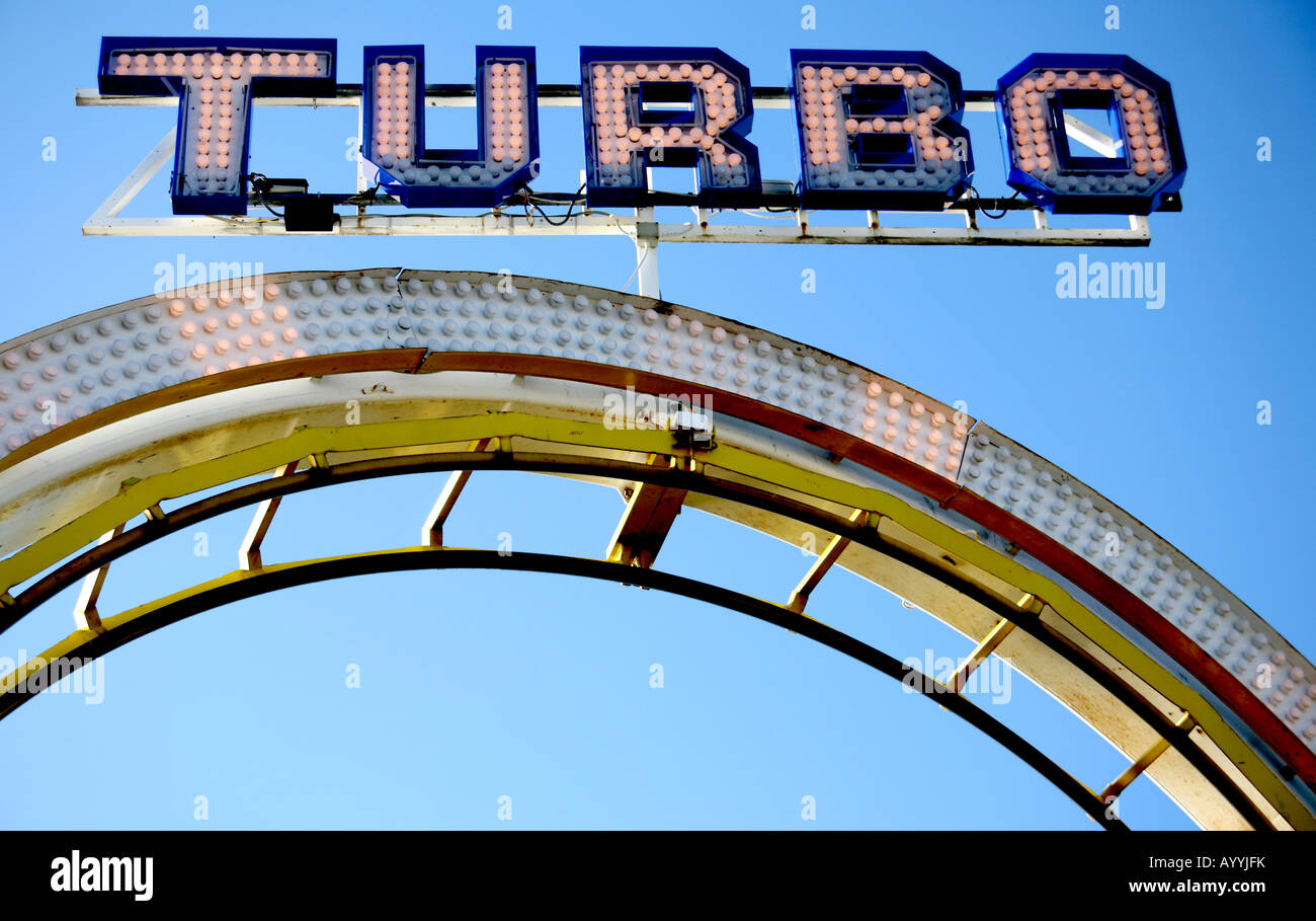 Sign On Fairground Ride On Stock Photos & Sign On Fairground Ride On ...